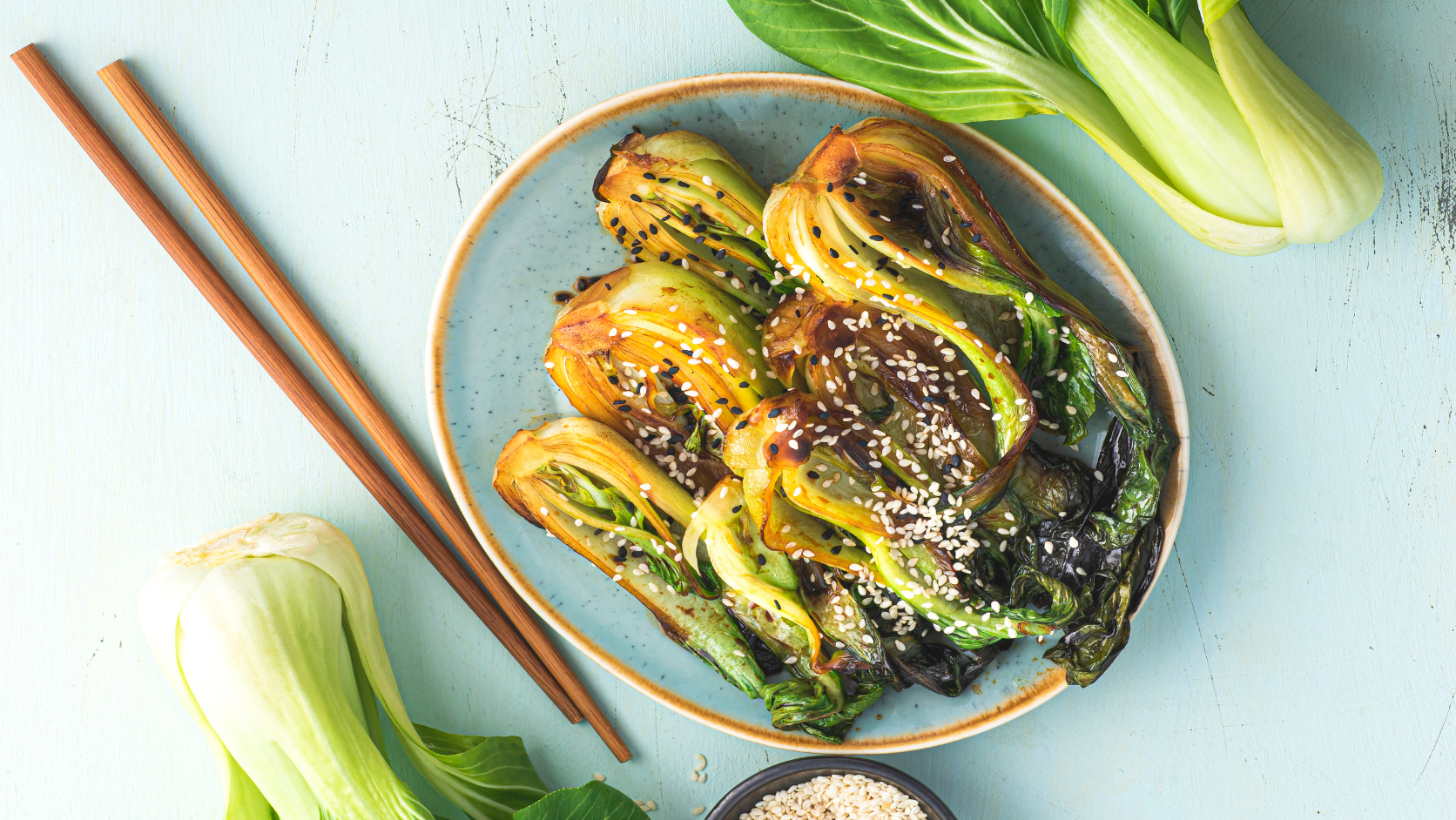 Roasted Bok Choy