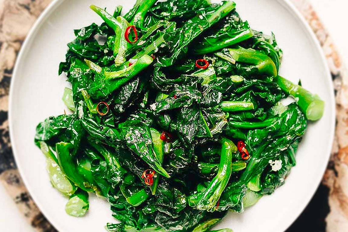 Easy Broccoli Leaves Stir Fry