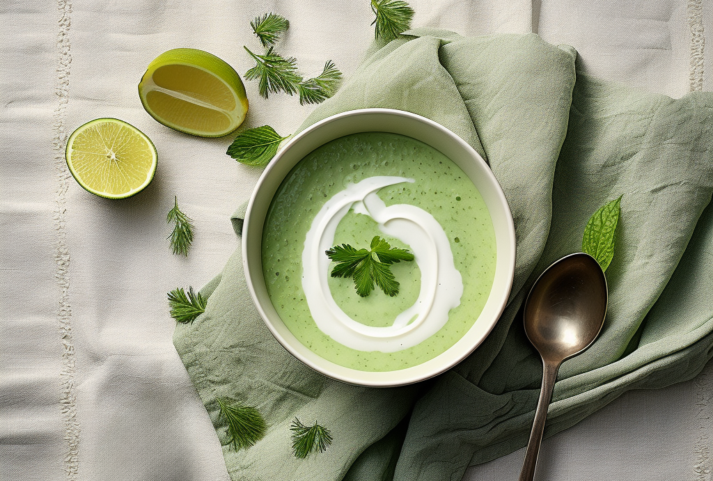 Piel de Sapo Melon and Cucumber Gazpacho