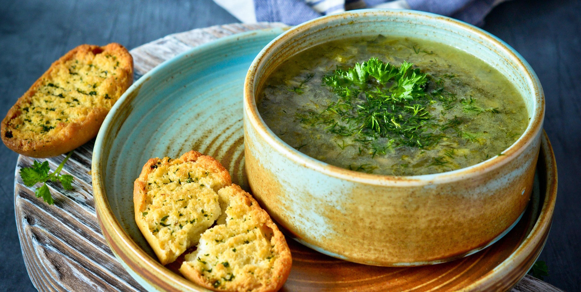 Creamy Salanova and Fennel Soup