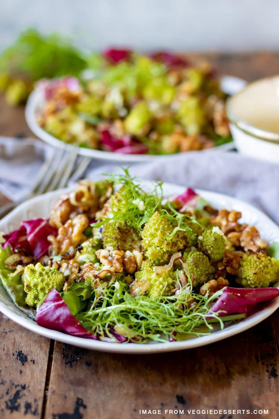 Roasted Romanesco Salad