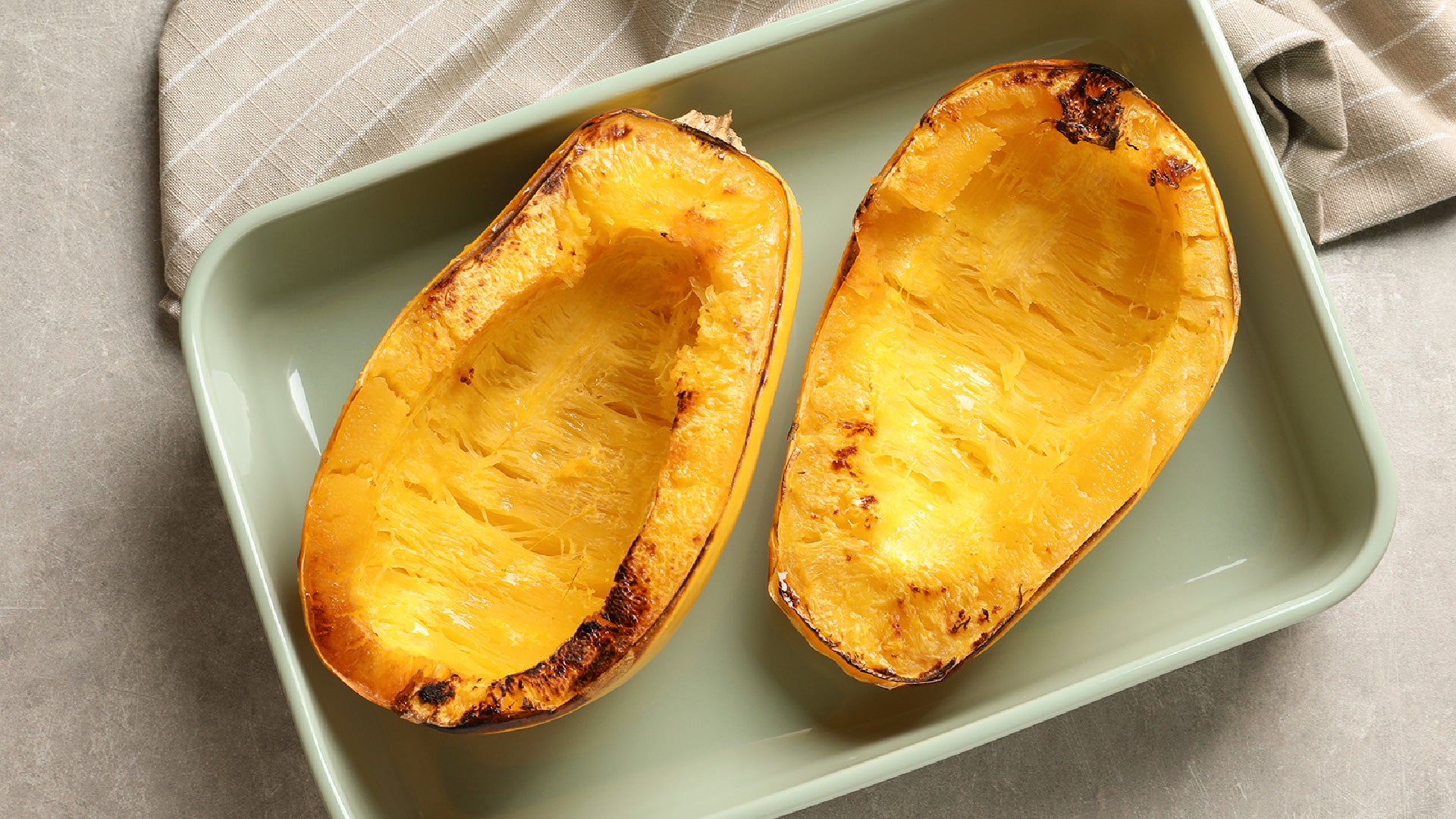 Roasted Spaghetti Squash and Purple Bell Pepper